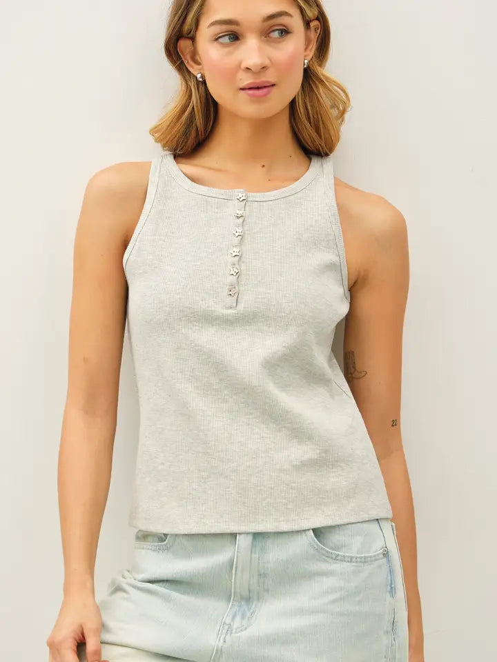 Mal Top Grey