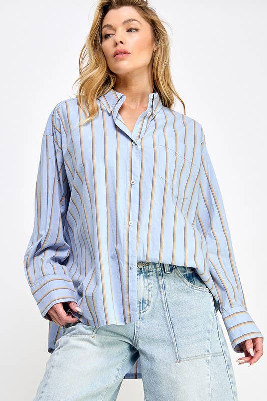 Olivia Striped Shirt