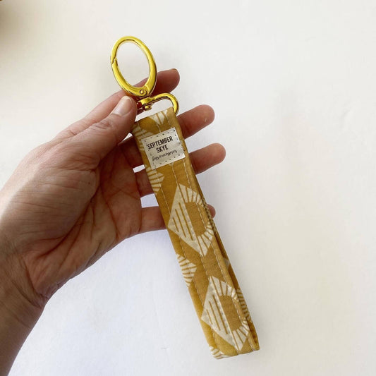 Aztec Keychain Mustard