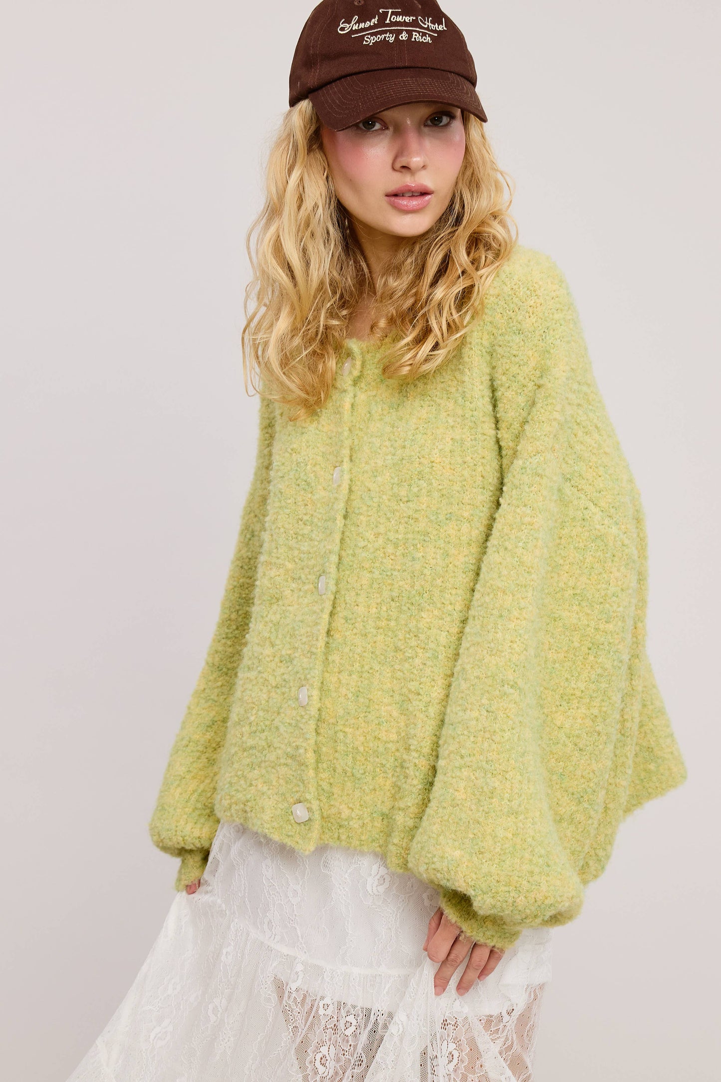 Piper Cardigan Melon
