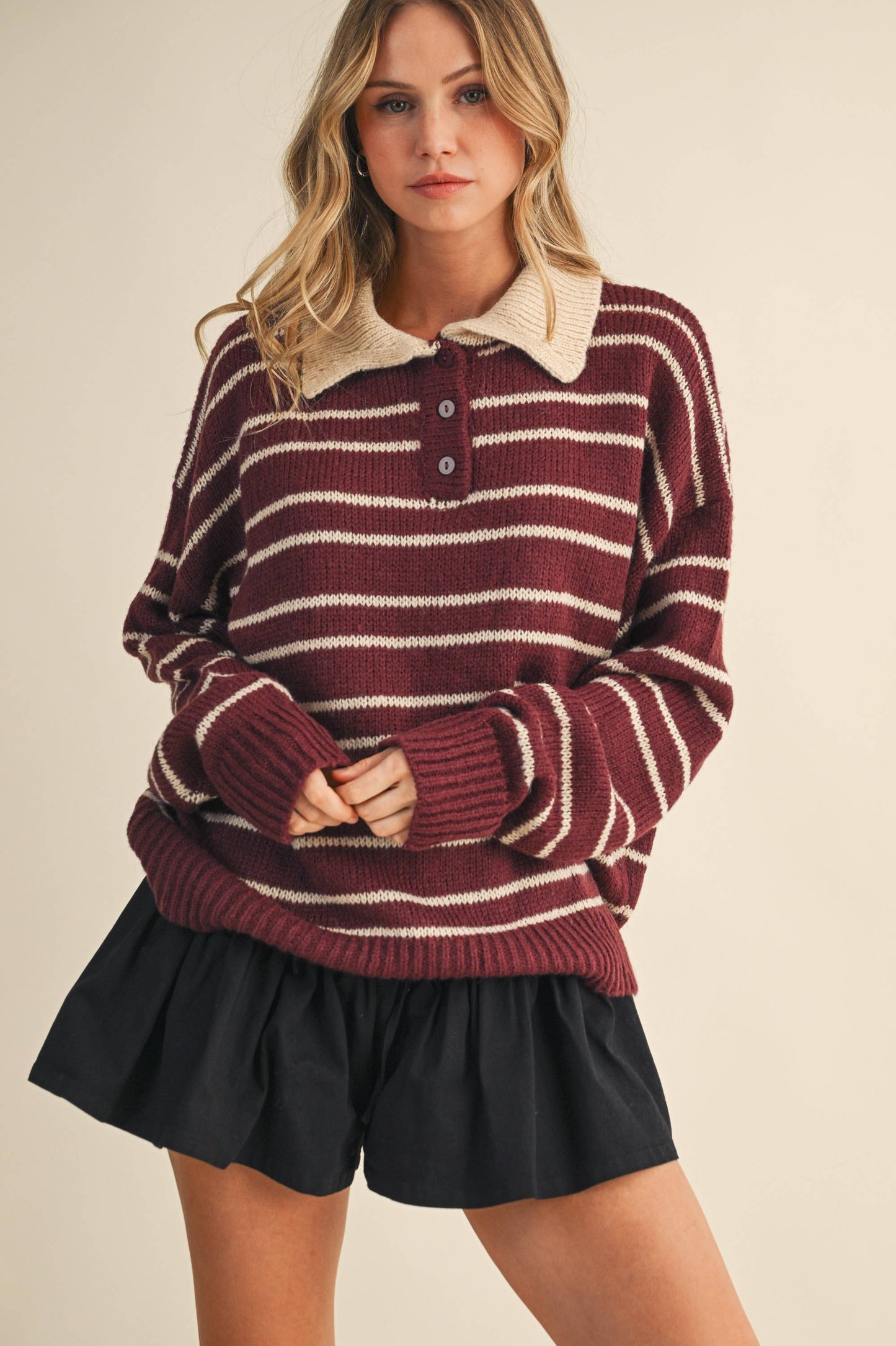 Maggie Polo Sweater