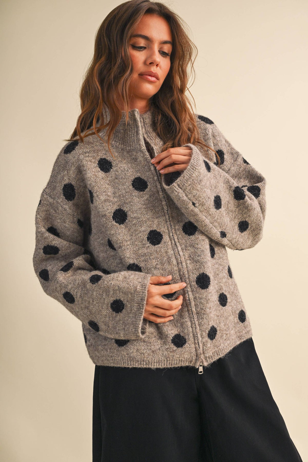 Tucker Knit Jacket
