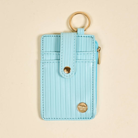 Ripple Keychain Wallet Blue