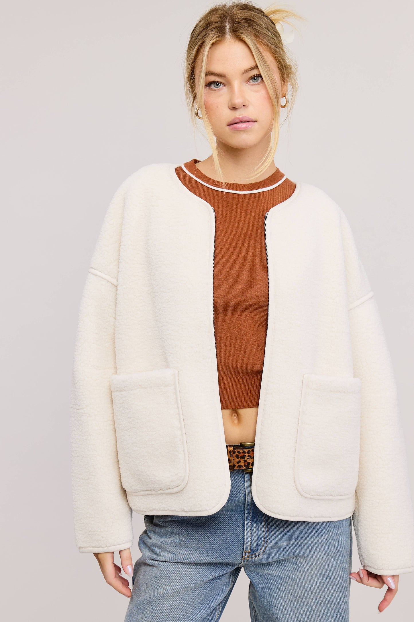 Milena Sherpa Jacket