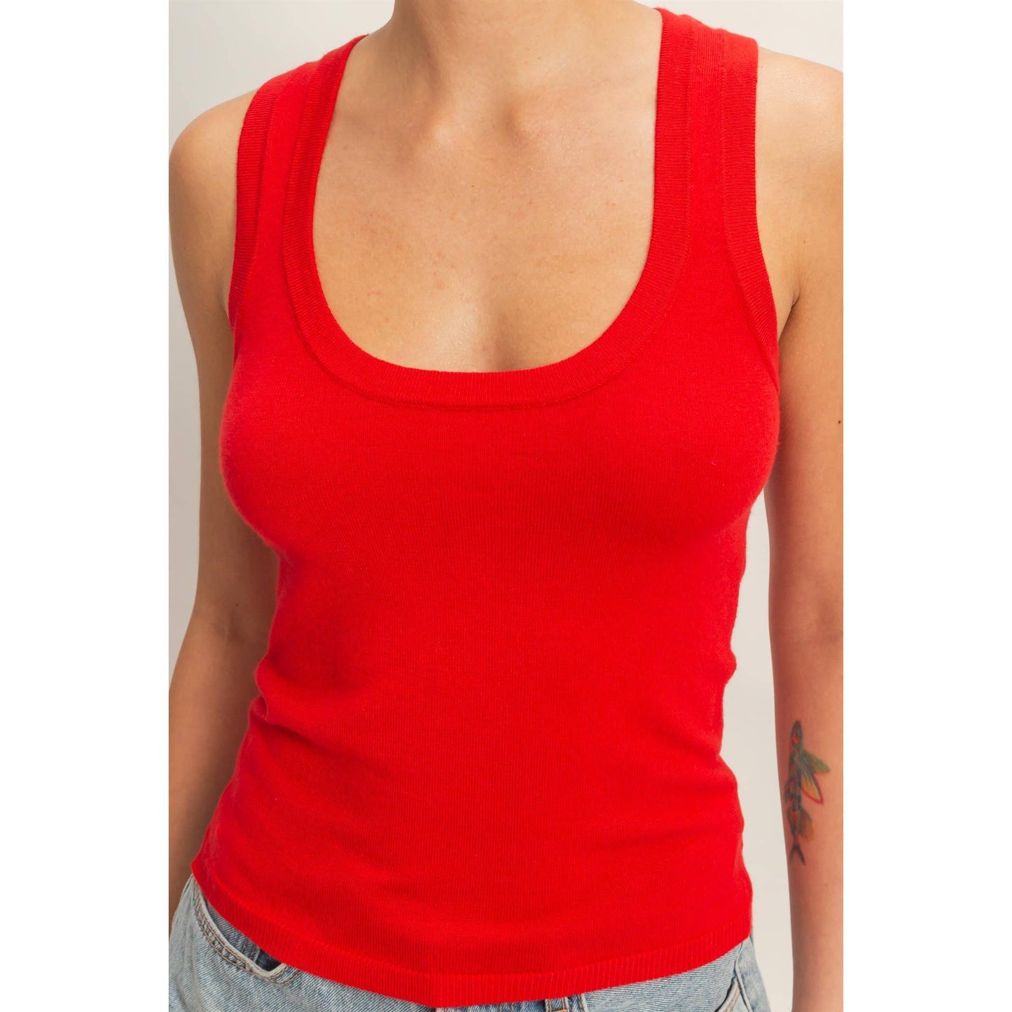 Austin Tank Red