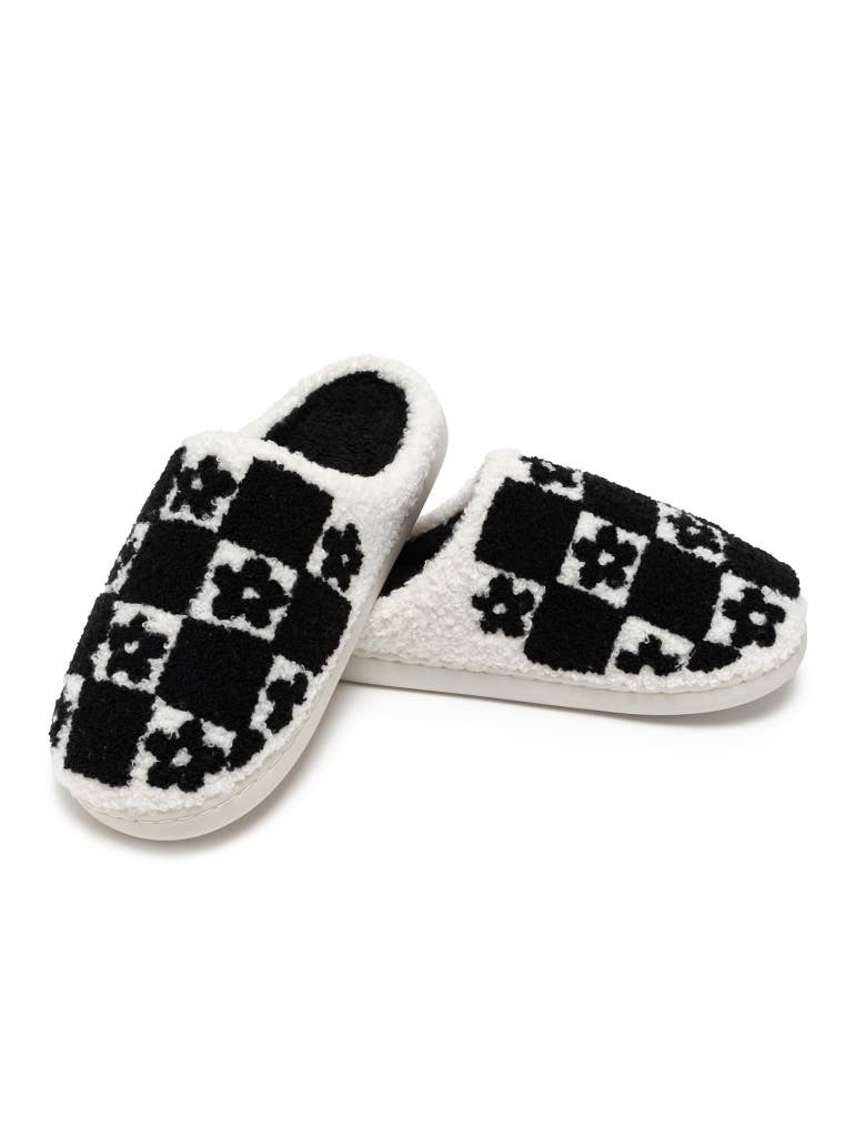 Daisy Checkers Slippers