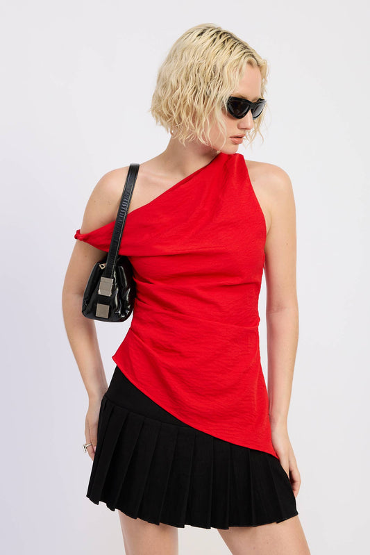 Nina Top Red