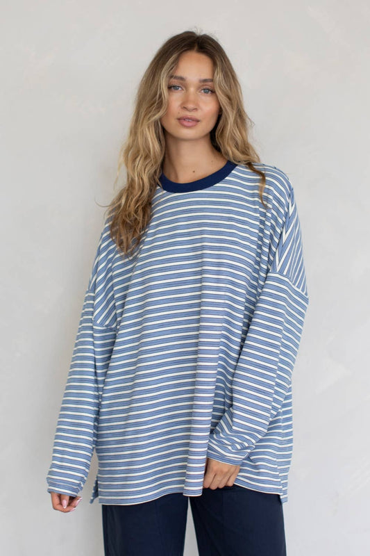 Maura Top Blue