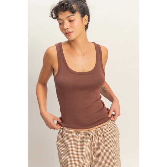 Austin Tank Chocolate