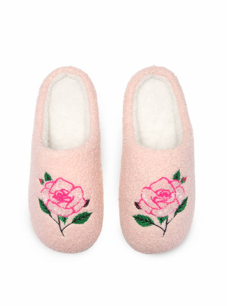 Slippers Roses