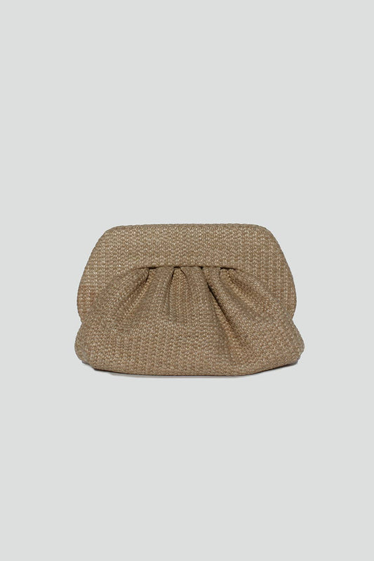 Noelle Straw  Clutch: Natural
