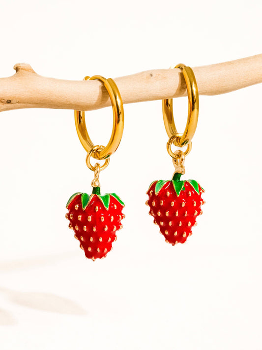 Strawberry Hoops