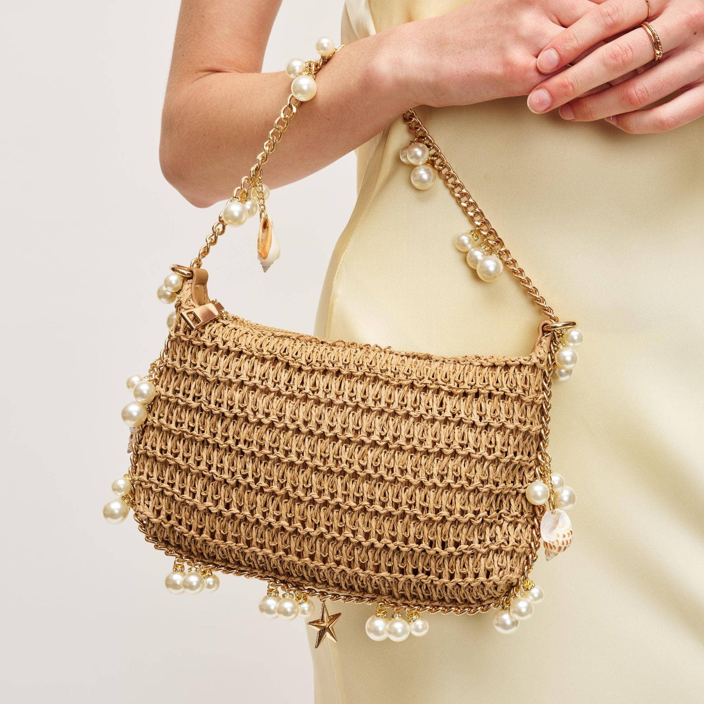 Steph Seashell Bag Natural