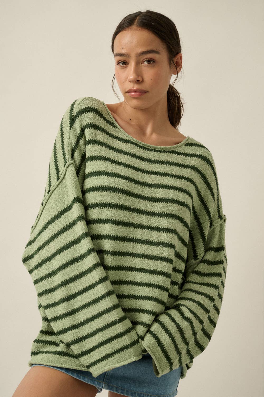 June Sweater Aqua