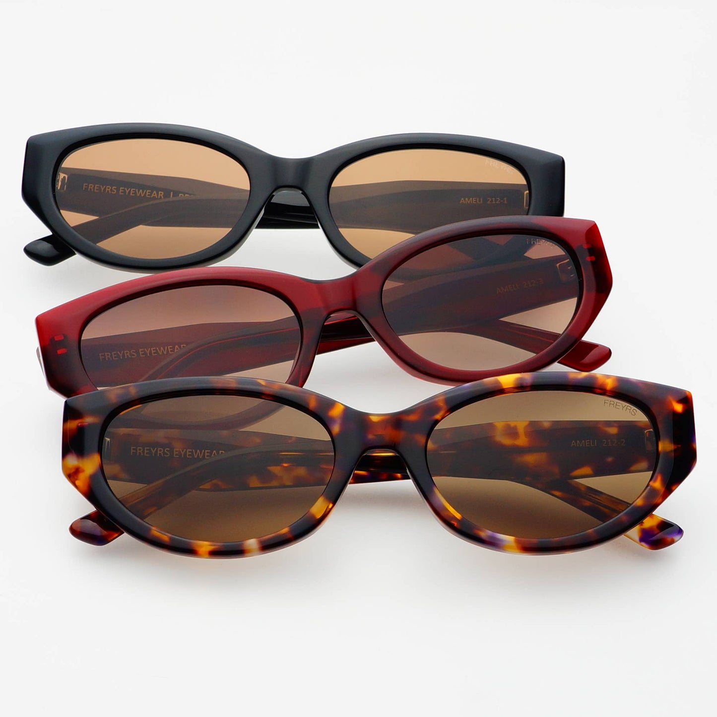 Ameli Sunglasses: Red