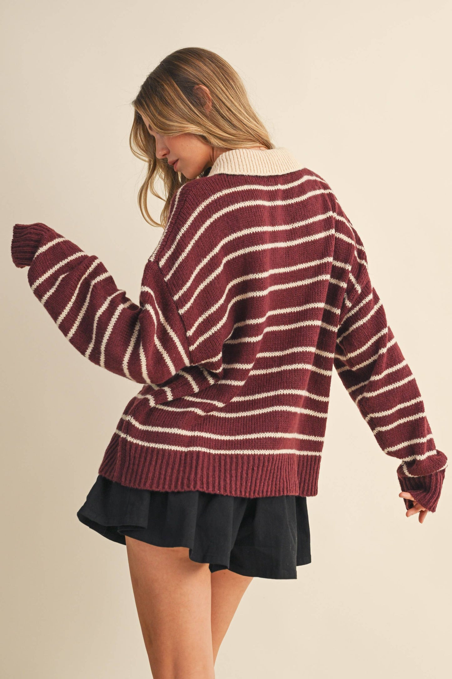Maggie Polo Sweater