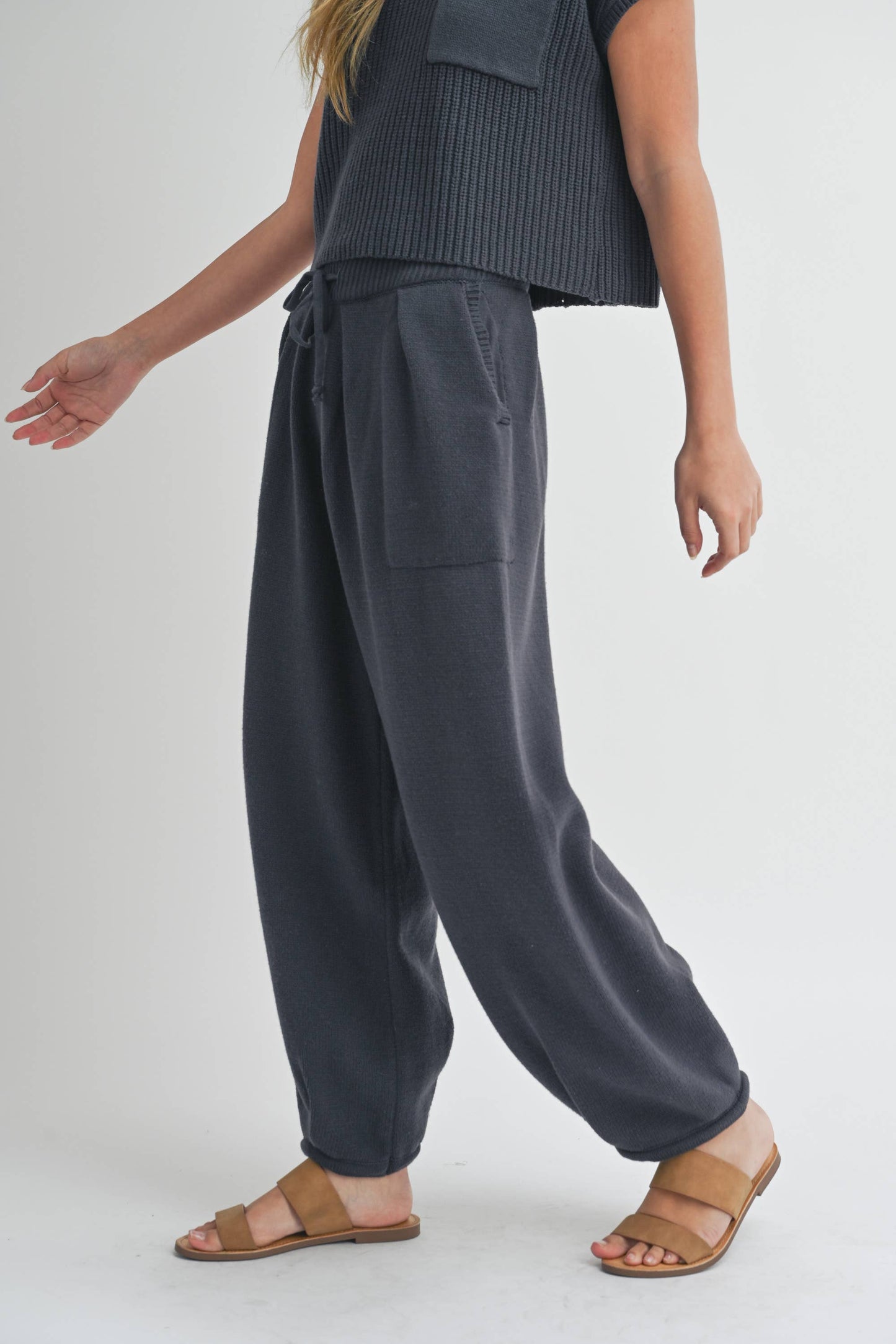 Half Moon Pant Navy