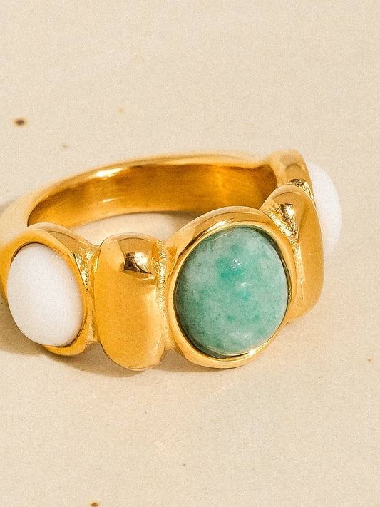 Laurent Natural Stone Ring