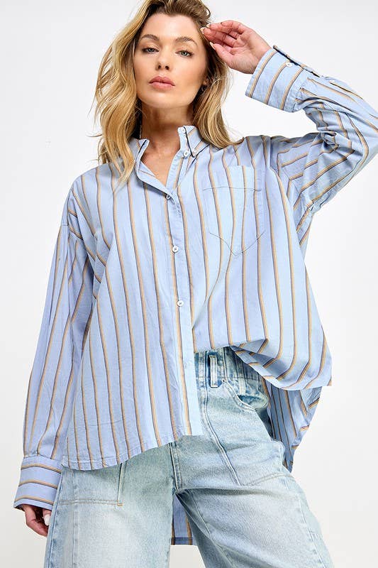 Olivia Striped Shirt