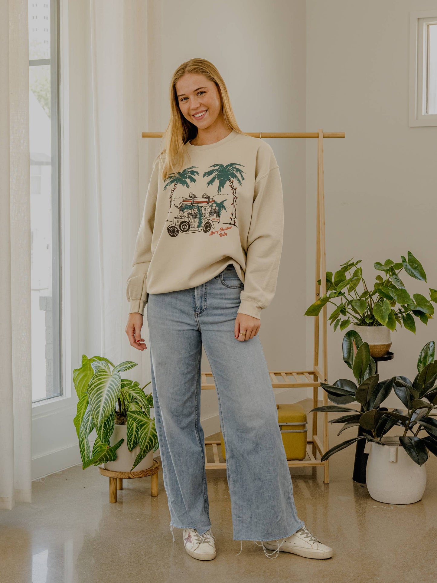 Beach Boys Merry Christmas Baby Sweatshirt