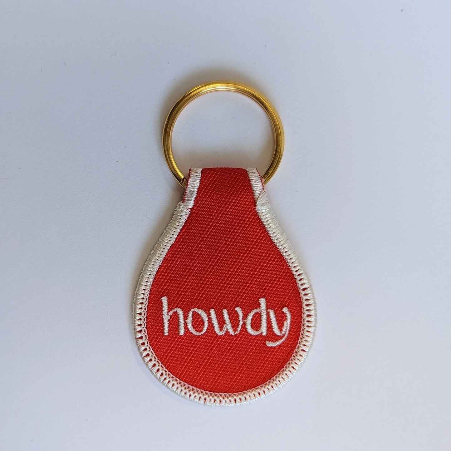 Key Tag Howdy