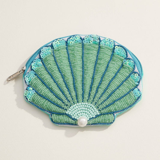Make Waves Pouch Aqua
