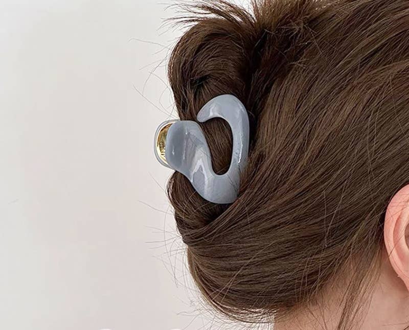 Swirl Mini Claw Clip Asst.