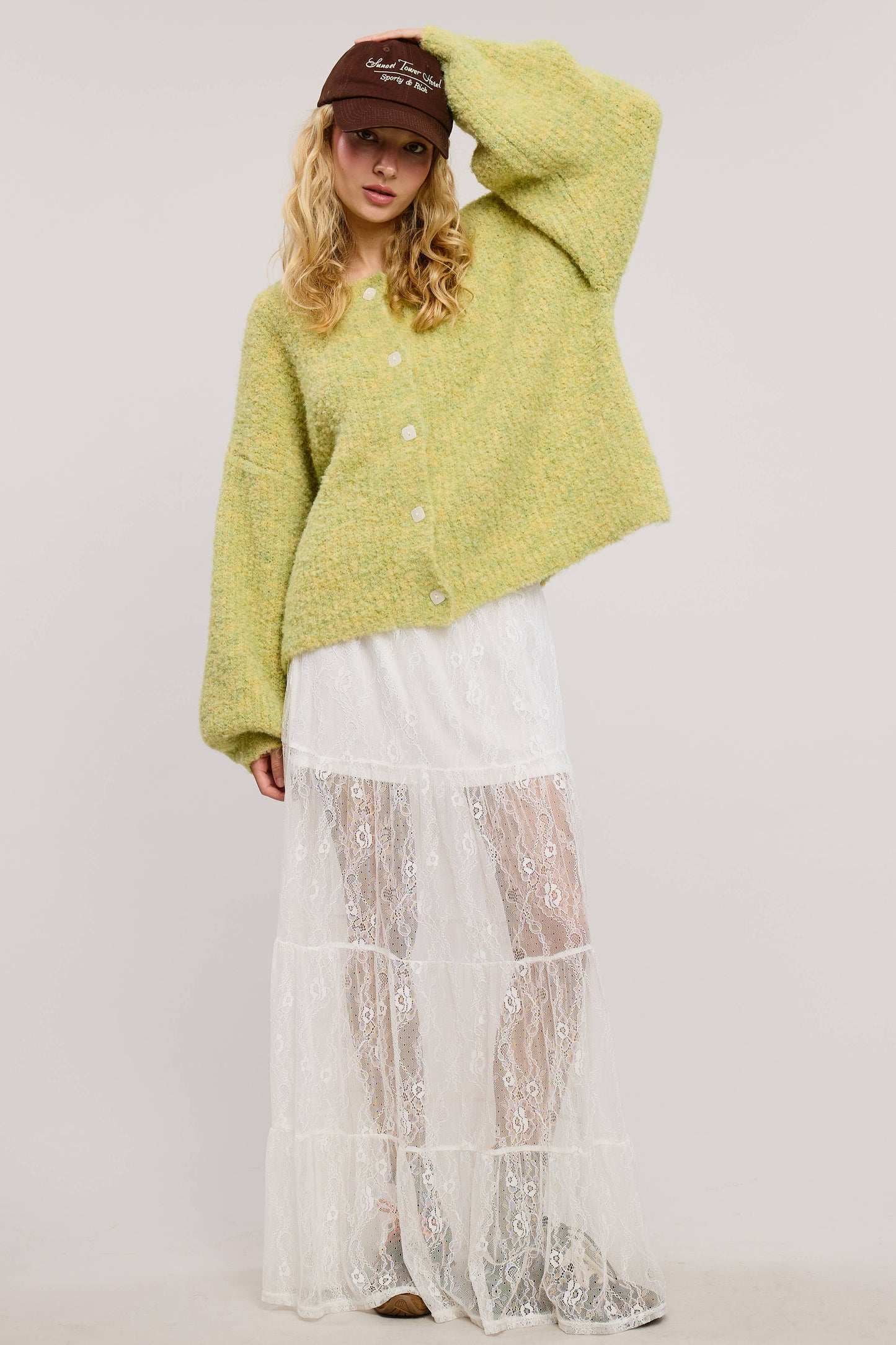 Piper Cardigan Melon