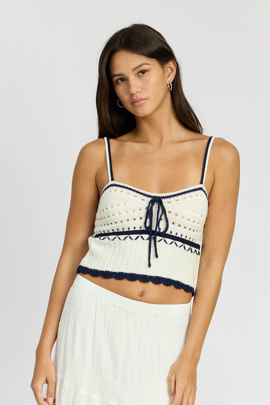 Vienna Crochet Top