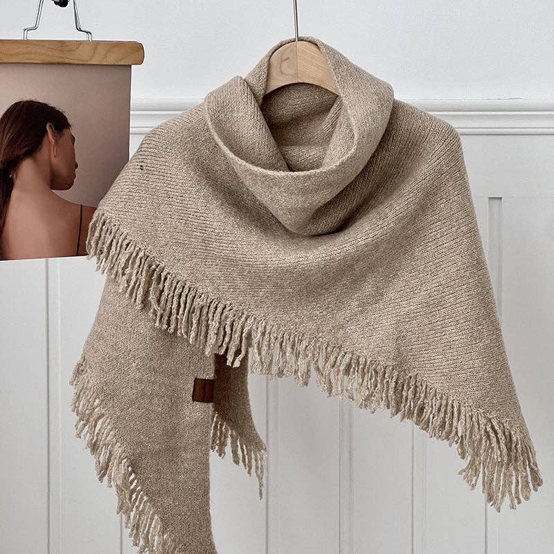 Vienna Shawl Khaki
