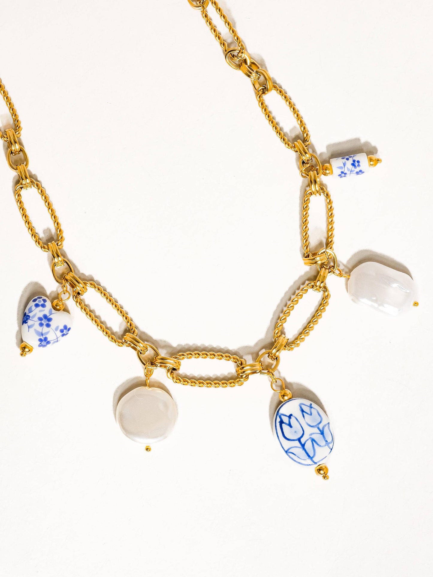 Kaia Floral Chain Necklace