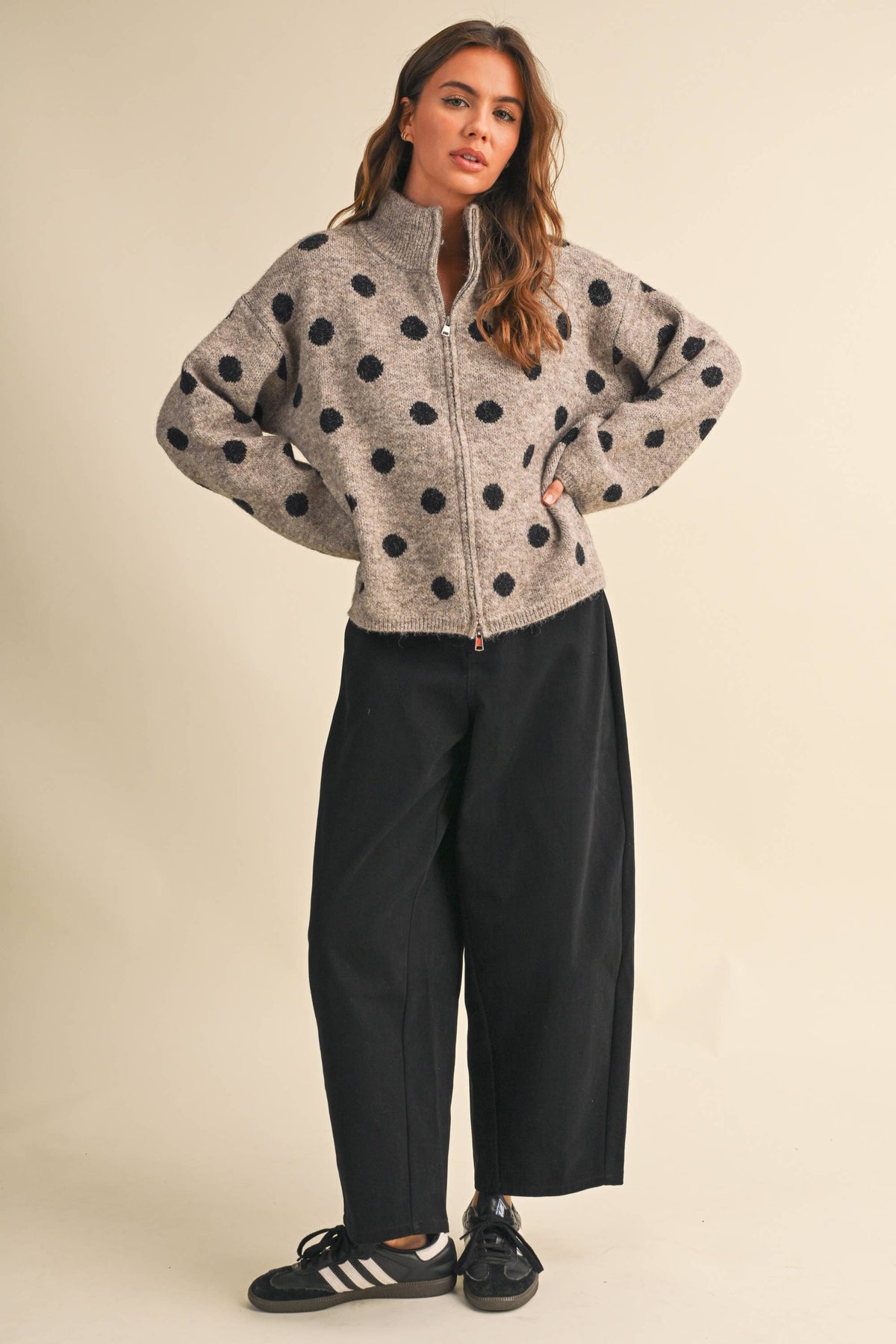 Tucker Knit Jacket