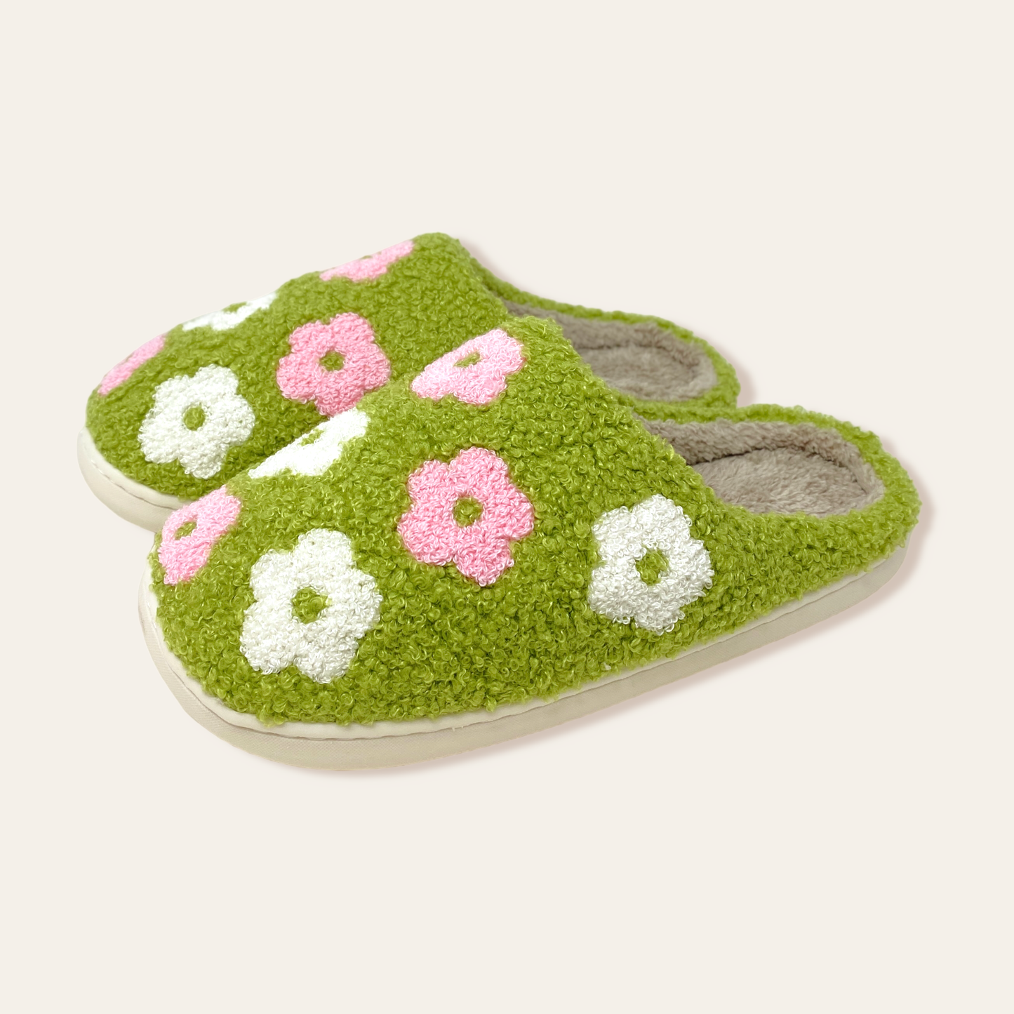 Confetti Garden Slipper Green