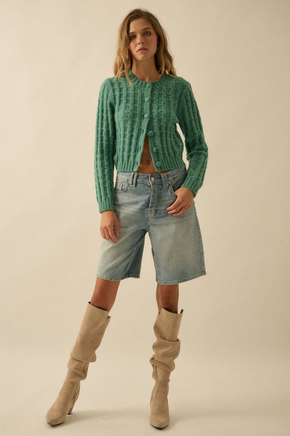 Sophia Cardigan Pine