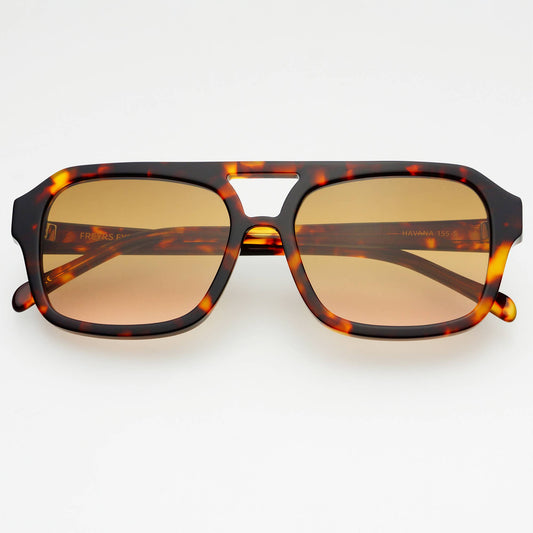 Havana Aviator Sunglasses Tortoise / Brown