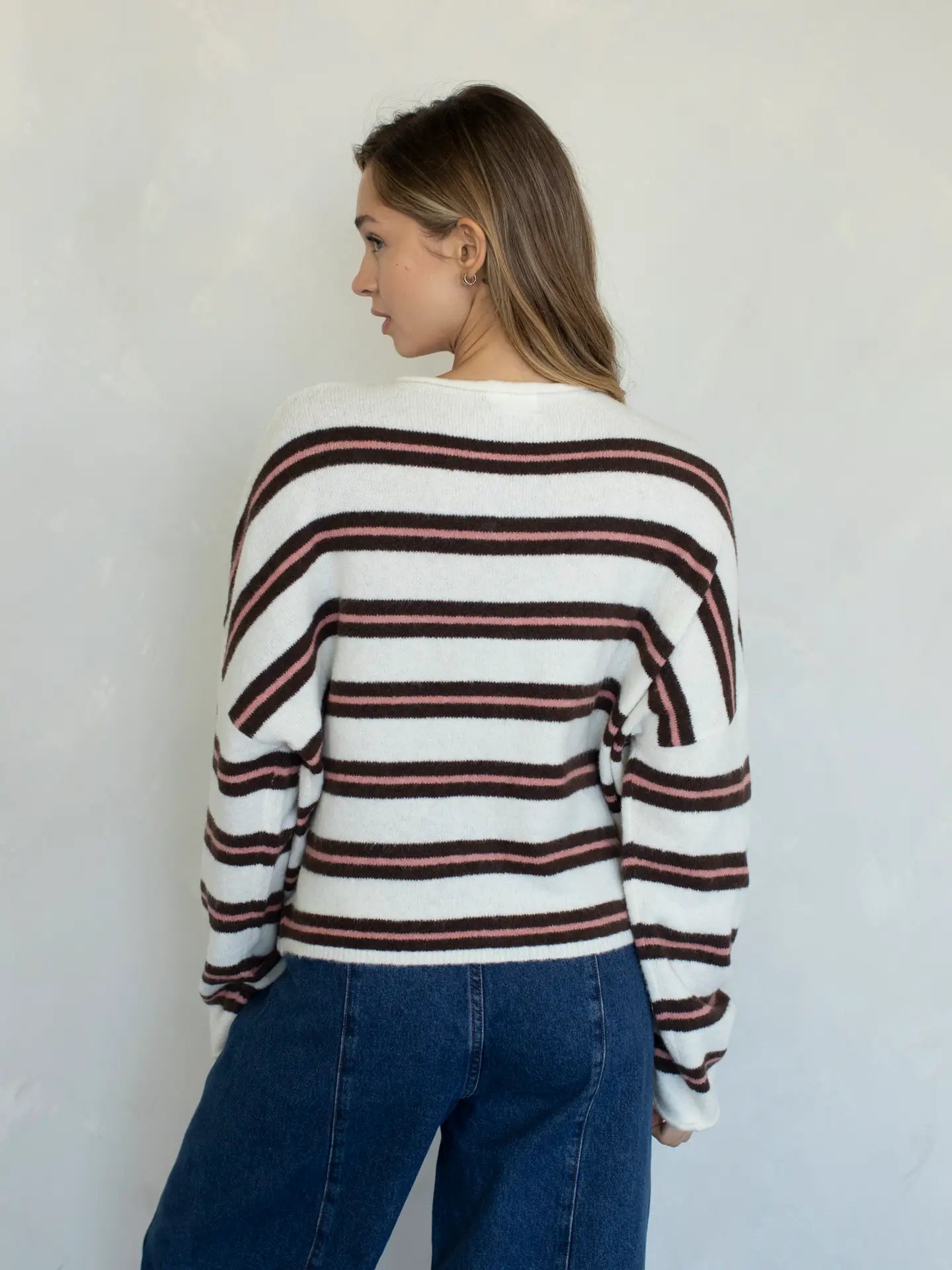 Lainey Cardigan Multi Ivory