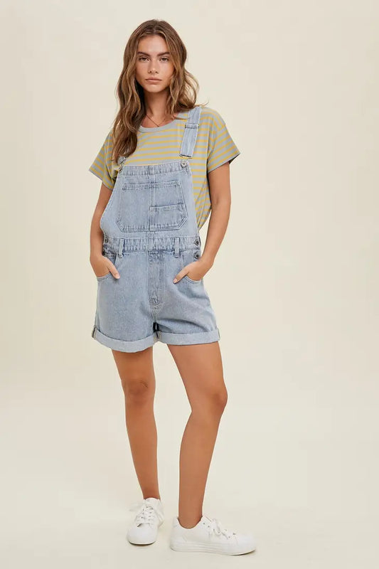Kyleigh Denim Overalls
