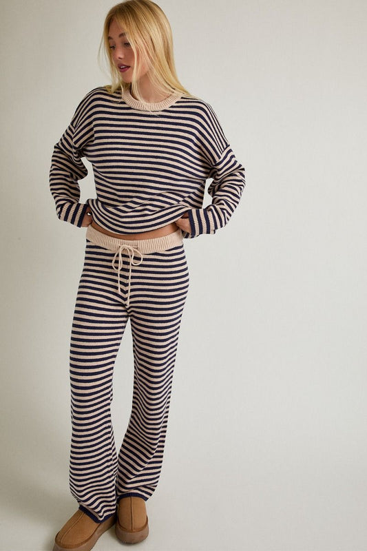 Cozy Up Pants Navy