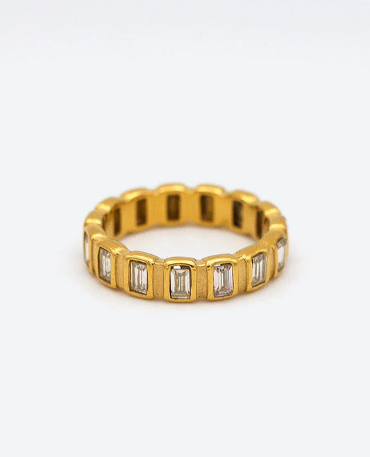 Baguette Cocktail Ring