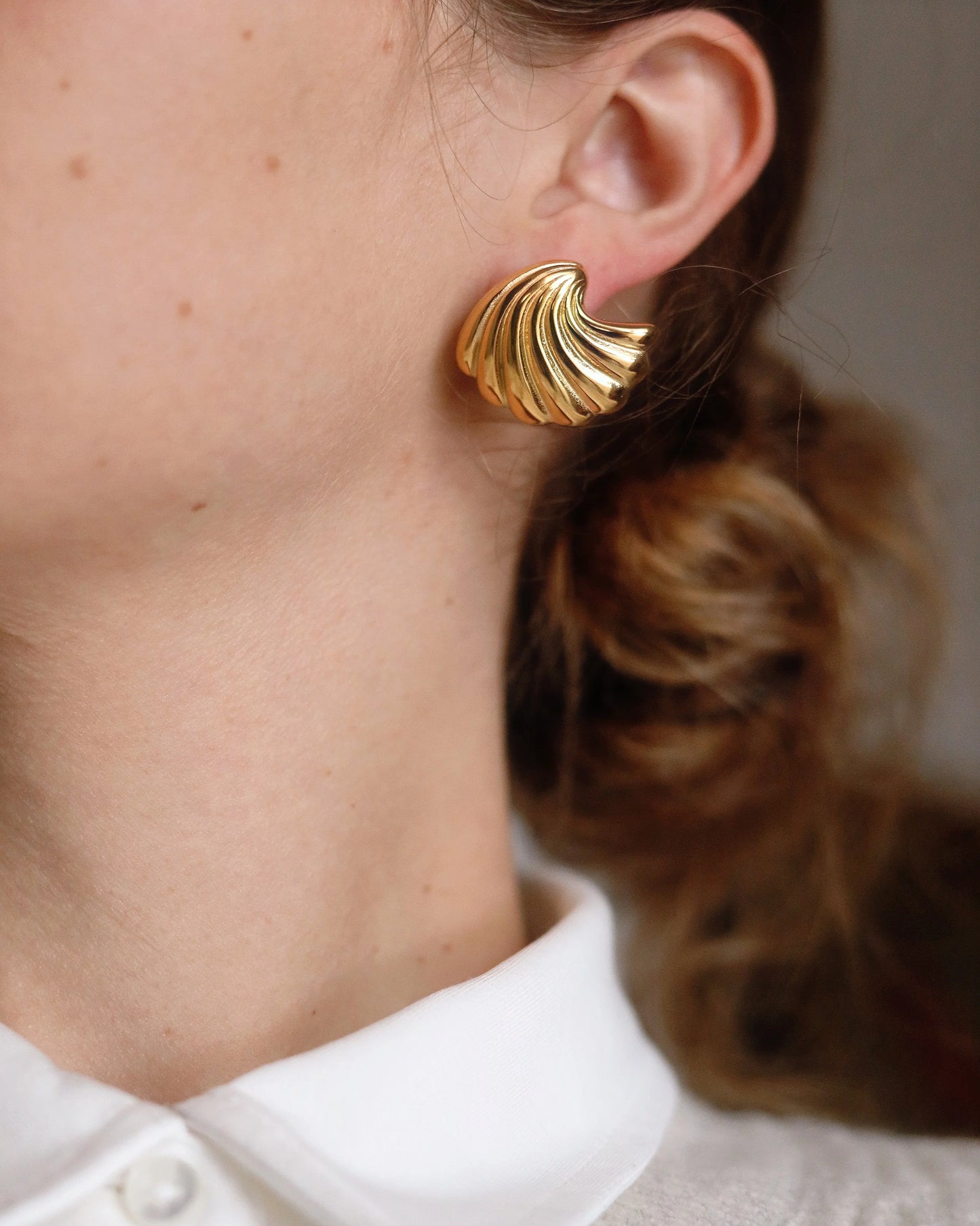Daniella Scallop Earrings
