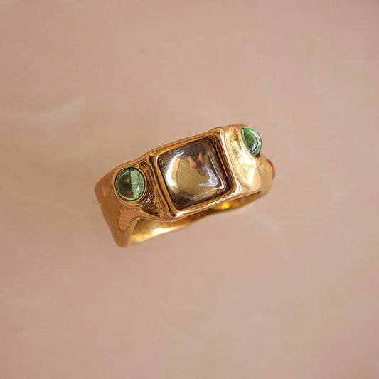 Riley Hammered Ring