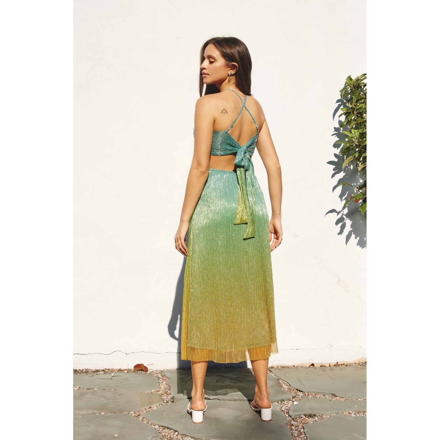 Crush Away Ombre Midi Dress