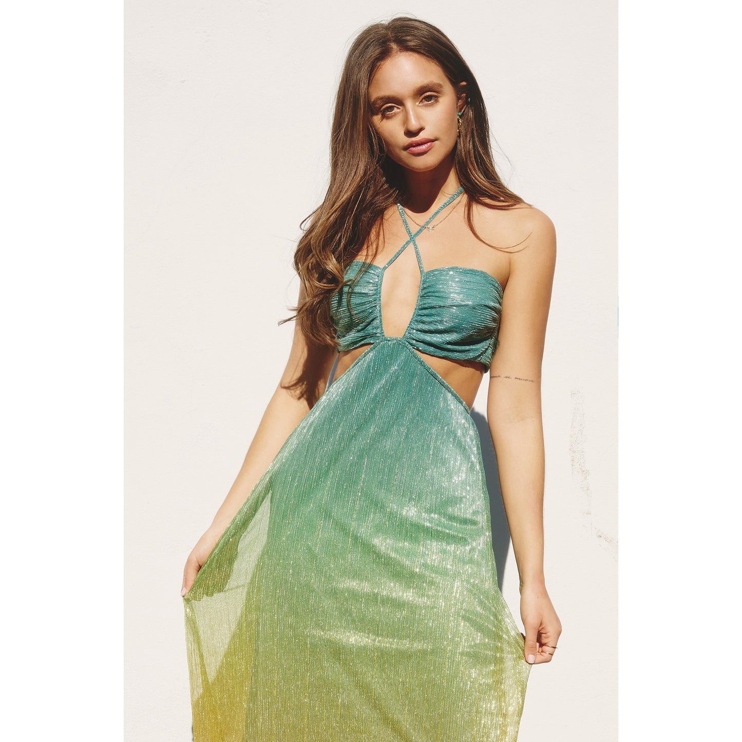 Crush Away Ombre Midi Dress