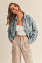 Load image into Gallery viewer, Changing Tides Denim Jacket
