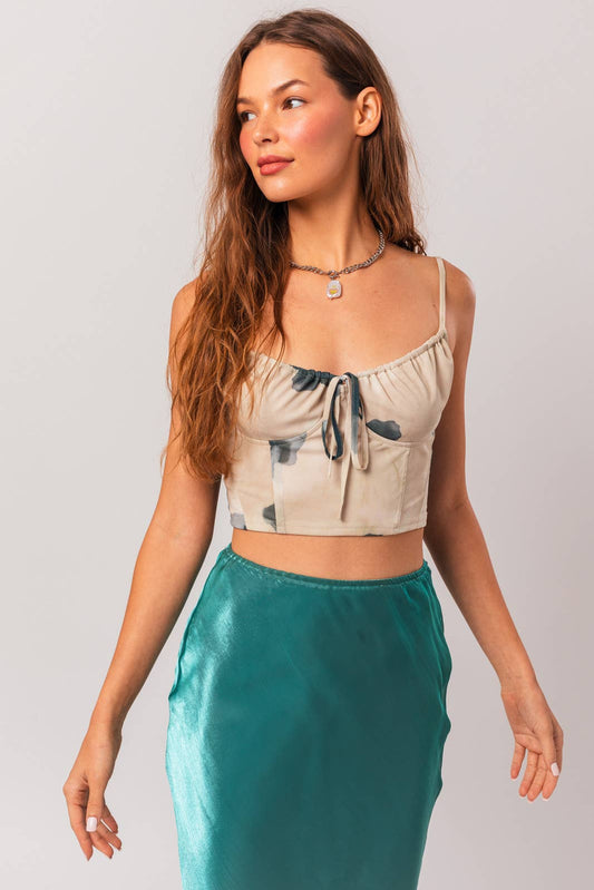 Chloe Mesh Corset Top