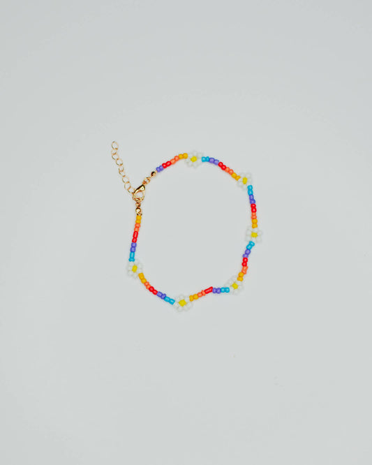 Flower Anklet Sunset
