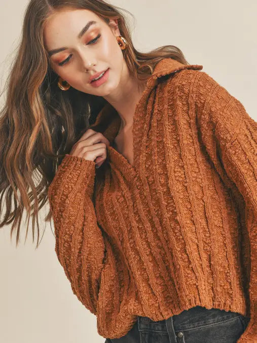 Coastline Collared Sweater
