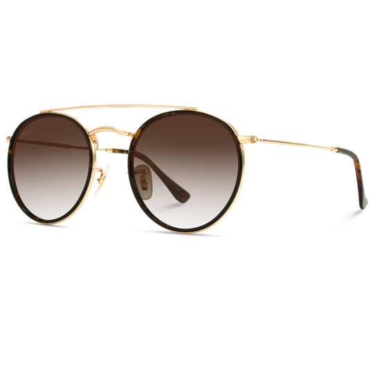Ariel Double Bridge Tort Sunglasses