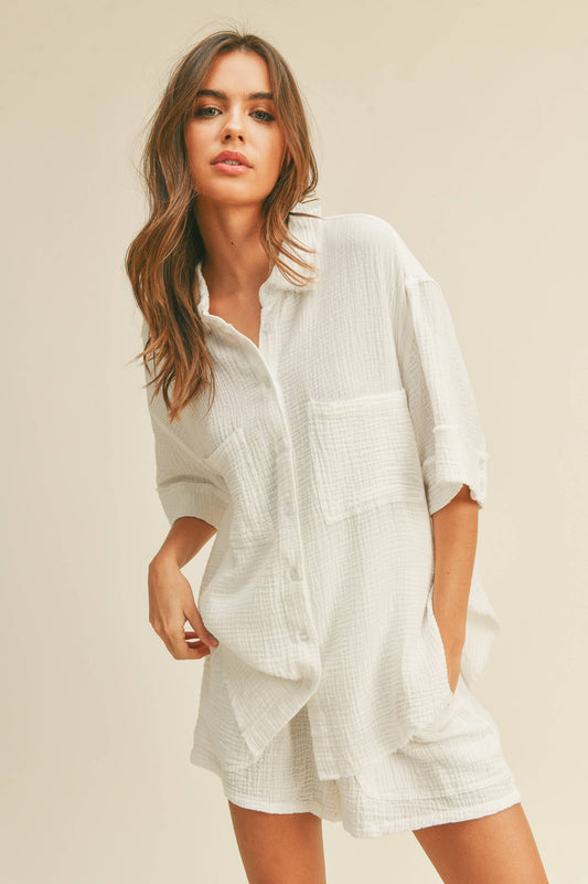 James Gauze Shirt
