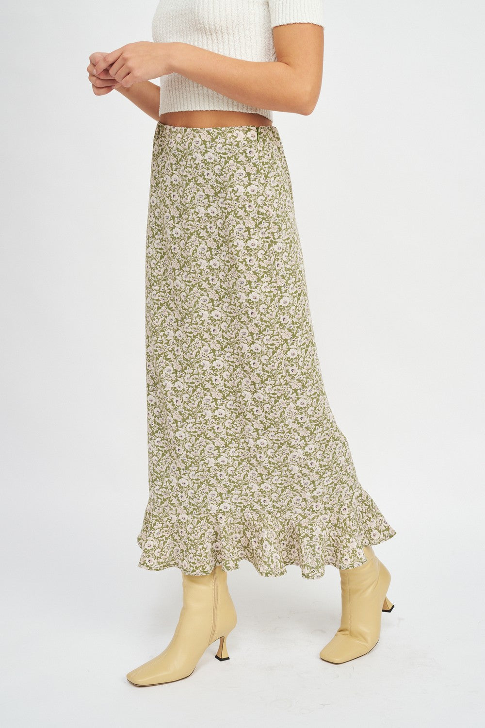 Goddess Garden Midi Skirt